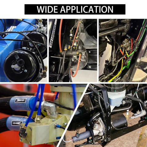 Wide application of Quarter Inch DOT Air Hose 90 Degree Elbow Fittings Two Pack Quick Connect Fittings in truck systems