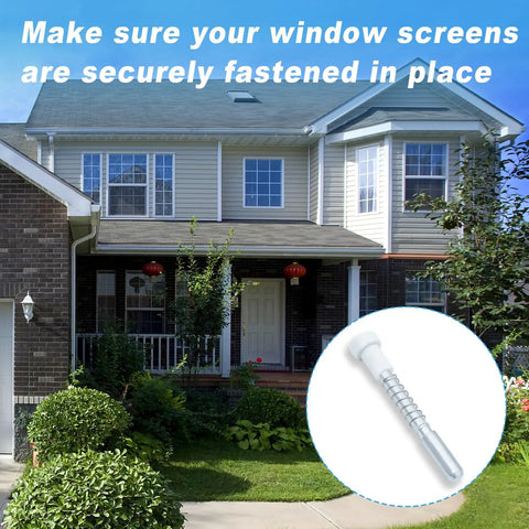 14 Pack Aluminum Window Screen Plunger Latches With Cap Pins And Springs Slick Hella Secure Replacement Clips For A Knockout Hold in clear view.