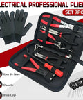 Electrical Disconnect Pliers Kit For Cars Trucks And SUVs Must Have Pro Grade 10 Piece Comprehensive Tool Set with gloves
