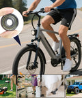 10 Pack 6200 ZZ Double Metal Seal Deep Groove Ball Bearings in use for bicycles, lawnmowers, shopping carts, vacuums, and vehicles.
