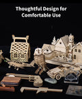 Various detailed wood and metal models engraved by a 10W Enclosed Laser Engraver And Cutter With Smart Camera Positioning