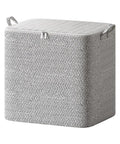 Clothes Storage Bags With Zipper, Foldable Wardrobe Organizer Bins, 110L Capacity, Non Woven Material, Sorting Box For Closet Bedroom Or RV