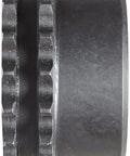 Side view of Built To Last Hardened Teeth Roller Chain Sprocket with Reboreable Type B Hub for Dual Chain Setup, 20 Teeth, 3/8 Inch Pitch