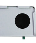 Back view of Firestat Programmable Thermostat For Attic Ventilators 10 Amp Adjustable Replacement White With 183 F Cutoff
