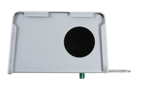 Back view of Firestat Programmable Thermostat For Attic Ventilators 10 Amp Adjustable Replacement White With 183 F Cutoff