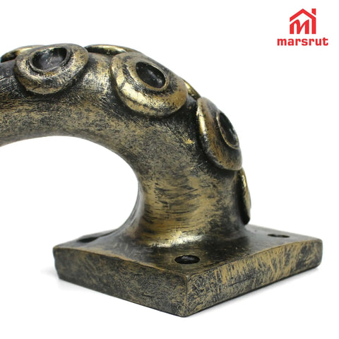 Tentacle Style Door Handle With Vintage Steampunk Look Gothic Pull Knocker For Cabinets Drawers And Doors For Indoor Outdoor Use