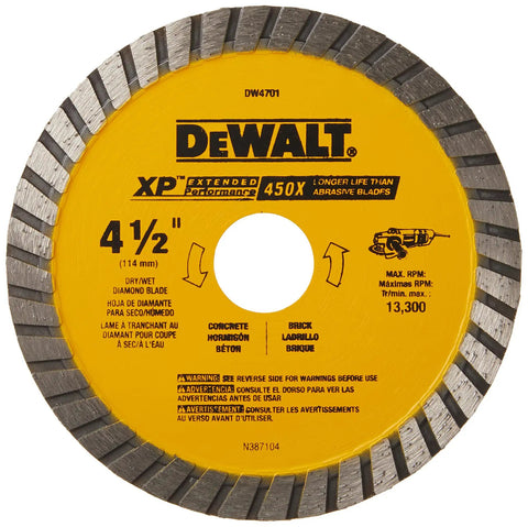 Heavy Duty 4.5 Inch Angle Grinder With 11 Amp Motor And Paddle Switch Dry/Wet Diamond Blade for concrete and brick cutting.