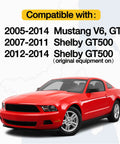 Mustang Front And Rear Jounce Bump Stop Kit Fits 2005 To 2014 Models V6 GT Shelby GT500 Replacement M5570A