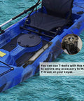Kickass 1002 Pieces Stainless Steel Kayak Track Nuts Paired With Quarter Twenty T Slot Screws For Canoe Boat Rail Hardware No Sweat Heavy Duty Outdoors mounted on kayak.