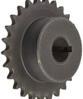 Roller Chain Sprocket With Hardened Teeth For 3/8 Inch Pitch 35 Chain Type B Hub Single Strand 26 Teeth Bore 0.75 Inch Outer Diameter