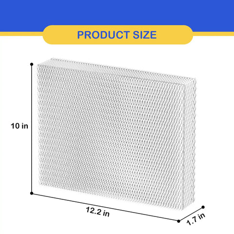 35 Water Panel Humidifier Filter Replacement Fits Aprilaire 35 Series And Honeywell Models, 12.2x10x1.7 inches size chart