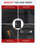 Tour Pack Lid Organizer For Motorcycles Waterproof Storage Liner Bag With Clear Pocket and Velvet Lining