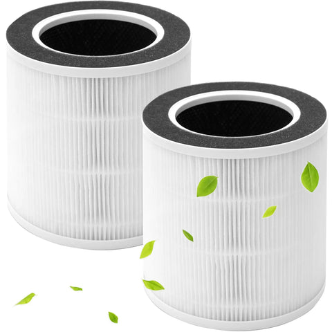 Replacement Filter For Vremi And Hokeki VK-6067B Air Purifiers 4 In 1 H13 True HEPA High Efficiency Replacement, 2 Pack