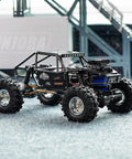 Side view of Rock Tarantula Nylon Buggy Body Shell For TRX4M 1 18 RC Crawler Upgrade With Roof LED Lights And Realistic Details.