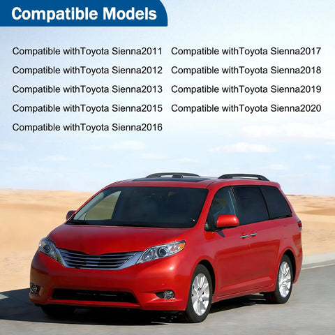 Power Sliding Door Cable Assembly Sub-Assembly For Toyota Sienna 2011-2020 Left Driver Side Direct Fit Easy Install Replacement vehicle