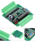 DC 12V Programmable Logic Controller with 2N20MT Industrial Control Board Module and Shell High Speed Pulse Output