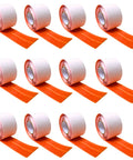 Mounting Strip Refills 12 Pack For Reusable Dust Barrier Zippers And Magnetic Entry Strips With Magnetic Dust Barrier Zipper