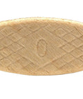 Birch Wood Biscuit Joints For Woodworking Size 0 Pack Of 100 Biscuits 47x15x4 Mm Natural Diagonal Grain Water Activated Glue Expansion