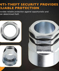 Image of Marine Propeller Lock Set featuring three quarter inch 16 thread locking nut with free spinning collar for Mercury and MerCruiser engines.