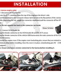 Plug And Play Honda Acura VCM Muzzler Harness Disable Kit installation steps and component images