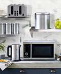 Kitchen with Stainless Steel Wall Shelf 24 Inch Wide by 12 Inch Deep, Heavy Duty Beefed Up Commercial Grade Storage with appliances