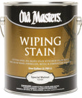 No Fuss Oil Based Wiping Stain In Rich Special Walnut For Interior Wood And Furniture Refinishing With Slick Smooth Application And Fast Drying Formula Two Pack Of One Gallon Cans, showing a one gallon can of Special Walnut stain.