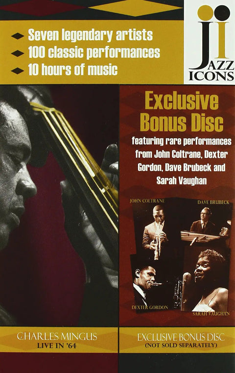 Series 2 Bonus Disc Box Set With Unseen Performances From John Coltrane Dexter Gordon And Dave Brubeck Ideal For Jazz Collectors