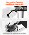 User operating Beefy 21 In 1 Bearing Puller Set With Heavy Duty 3 Jaw Hooks For Internal And External Bearings And Bearings Without Inner Shaft