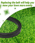 Beefy Three-Eighths Inch By Forty-Three Inch Lawn Mower Drive Belt Replacement 532185476 on grass for Husqvarna