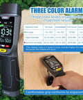 All In One Wood Moisture Meter And Digital Water Tester With Backlit LCD Display, Auto Alarm, Low Battery Indicator, Calibration And Hold Button For Wood Firewood Lumber And Floors, Measures Humidity And Temperature And Helps Detect Mold on wood