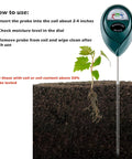 No Battery Plant Moisture Meter For Indoor And Outdoor Use Easy Soil Water Gauge That Reads Moisture Levels Fast Reliable