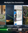 Green Light Flashlight Dope Rechargeable with Long Range Adjustable Focus Tactical Beam multiple scenarios use image