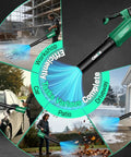 Cordless Leaf Blower With Battery And Charger, 800 CFM At 300 MPH, Three Speed With Visual Panel for various yard tasks