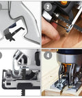 Rock Solid T Shank Jigsaw Blades Beefy High Carbon Steel Jig Saw Replacements For Cutting Wood Hardwood Metal Pvc And Plastic With No Fuss Quick Swap Design installation process on a jig saw.