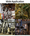 Industrial machinery setups demonstrating wide application of 1170 Pcs Metric Bolts And Nuts Set With M3 M4 M5 M6 Hex Socket Button Head Screws Washers And Nuts Kit For Heavy Duty Machine Assembly And DIY Projects.