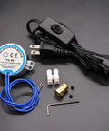 Synchronous Cup Turner Motor 2.5 To 3 RPM AC 100 To 127V 50 60 Hz 4W Reversible CCW CW With 7mm Flexible Coupling For Cup Turner Rotator low-noise motor kit