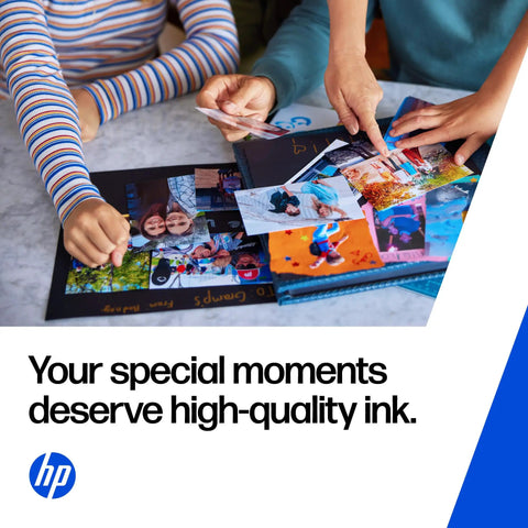 Solid 67 Ink Cartridges Two Pack Black Plus Tri Color Combo used for printing vibrant photo memories and clear images.