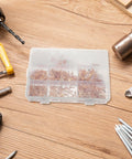 Dope 900 Piece Spade Connector Kit With Solid Copper Terminals And Secure Plastic Shells For Quick Wire Splicing Effortless Car Audio Installation And Electrical Repair Jobs That Hit Hard. clear plastic organizer with copper spade terminals