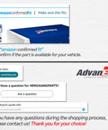MAP Sensor Replacement For GM Vehicles Plug And Play Fits Chevrolet Astro Impala Silverado Tahoe Buick Lacrosse Lucerne Cadillac Escalade STS Easy Swap With 213-4434 16187556 And Other Compatible Part Numbers, Amazon fit guide