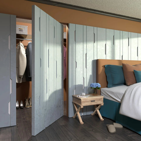 Pivot Hinge for Doors and Cabinets With 360 Degree Stainless Steel Shaft Smooth Silent Movement for secret closet door installation