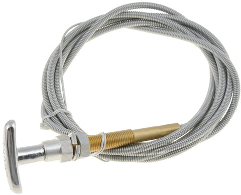 Universal Fit Control Cables With Chrome Handle, 8 Ft Length, Twist To Lock Or Push Pull Styles, Built To Last For Home, Shop, And Industrial Projects, Ready For Any Job