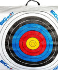Beast-Size Outdoor Archery Target Bag 36 By 30 By 11 Inches, high-density fill, bullseye pattern, durable fabric.