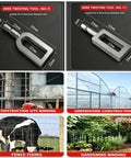Wire Twisting Tool set for electrical and construction use, features sizes 0-4mm for versatile applications.