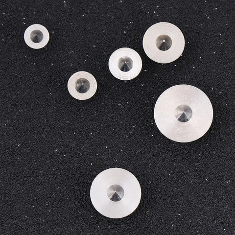 Six Piece Pro Grade Stainless Steel Dowel Tenon Center Set For Precise Drill Alignment And Panel Positioning In Furniture Making Includes Log Pin Transfer Plugs Kit For Accurate Woodworking, stainless centers