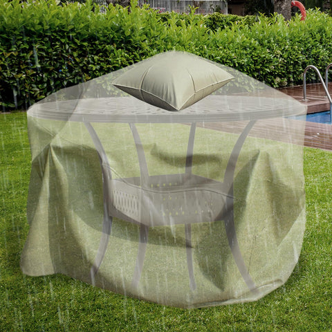Patio Furniture Air Bags For Water And Snow Pooling Prevention, 12 Oz Waterproof, UV And Weather Resistant, Rugged Outdoor Shield