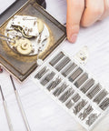 Pro Grade Stainless Steel Watch Band Pins Replacement Kit with 270 assorted spring link rods and repair tools in use