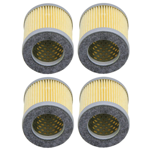 4 Pack Air Intake Filter Cartridge 65 mm By 72 mm 15 Micron Replacement 90950500000 C75 2 For Becker Dry Vane Vacuum Pumps
