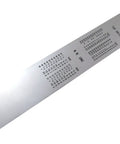 600 Mm Rigid Pro Grade Machinist Ruler With Zero Glare Satin Chrome Finish Hardened And Tempered Stainless Steel Precision Photo