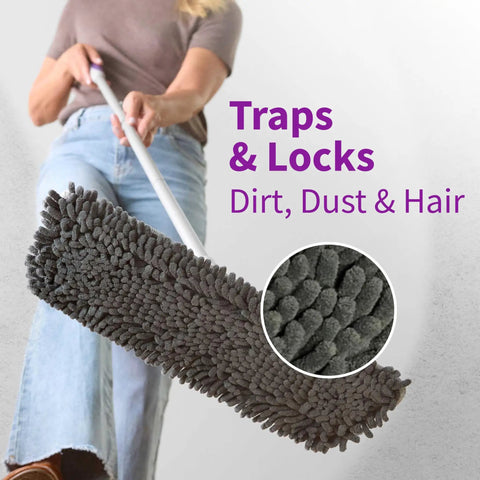 Rejuvenate Power Max Sweeping Mop With Reusable Microfiber Pads For Hardwood And Tile. Features Steel Handle And Wide Head To Clean Tight Spots And Corners Perfectly. Easy Gliding Action Makes Tidy Up A Breeze.