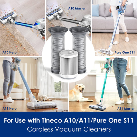 Filter Replacement Kit With Two Pre Filters And One HEPA Filter For A10 A11 And S10 S11 Series Cordless Vacuum Cleaners image